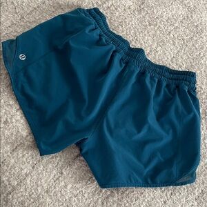 lululemon athletica Teal Athletic Shorts